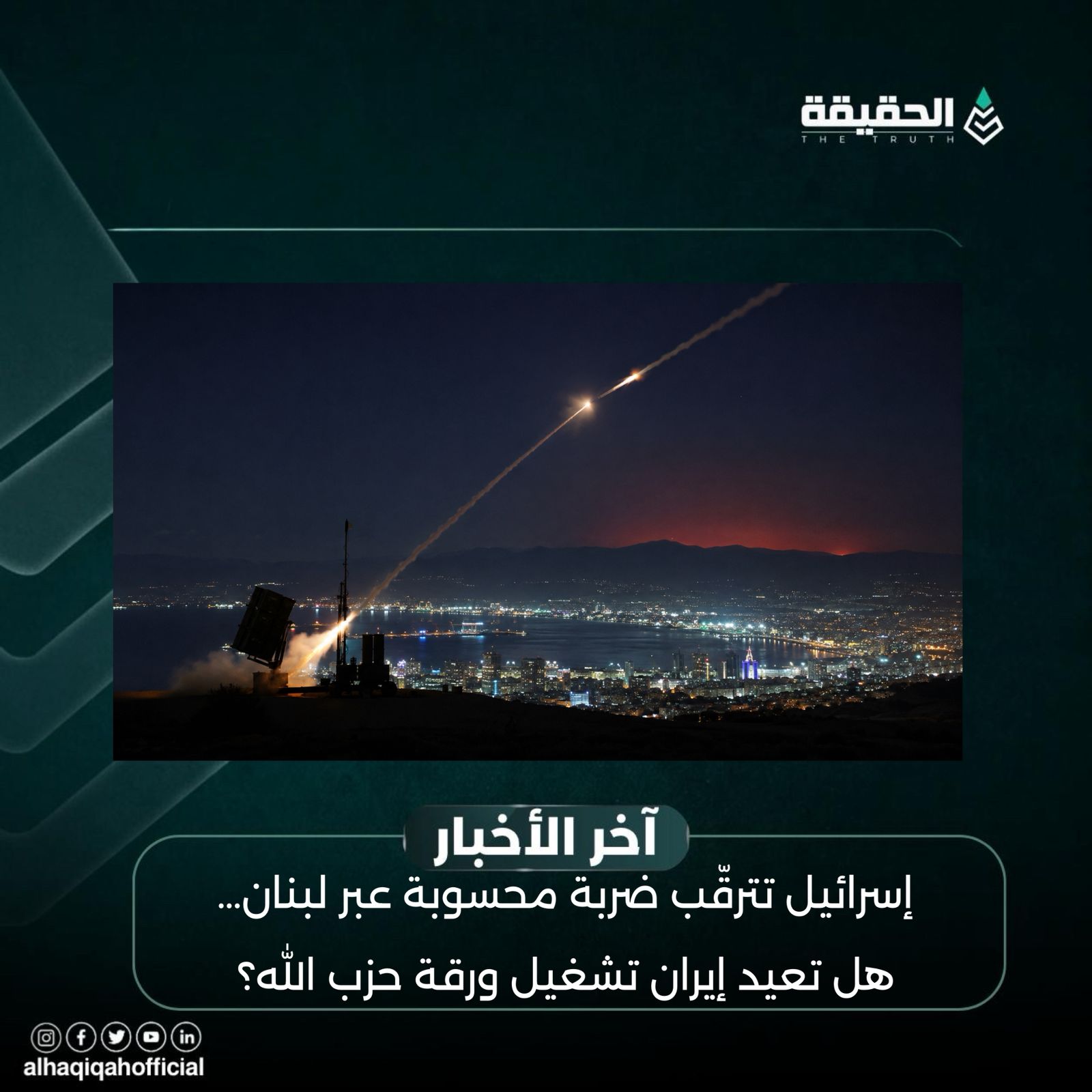 إسرائيل تترقّب ضربة محسوبة عبر لبنان… هل تعيد إيران تشغيل ورقة حزب الله؟