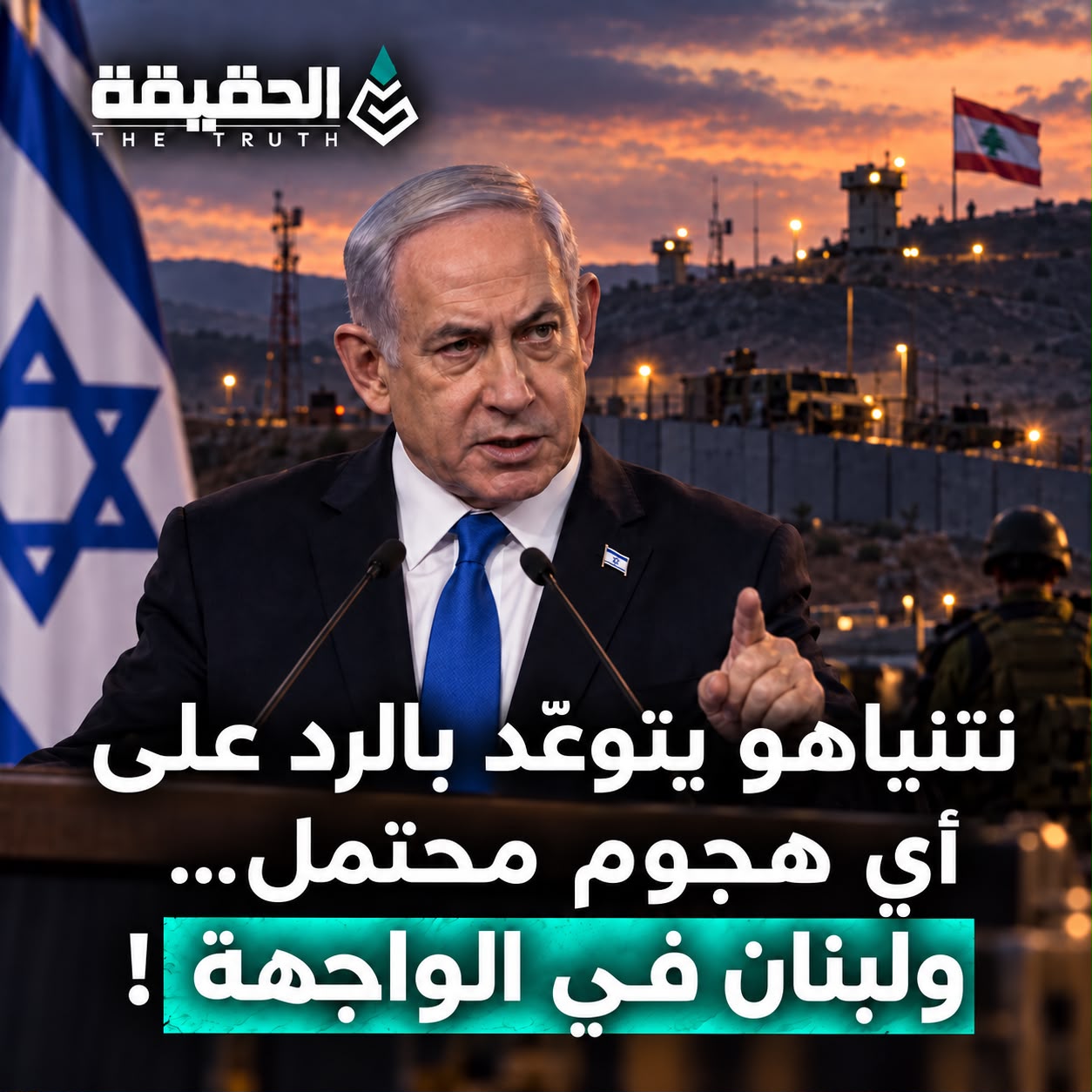 نتنياهو يتوعّد بالرد على أي هجوم محتمل...ولبنان في الواجهة