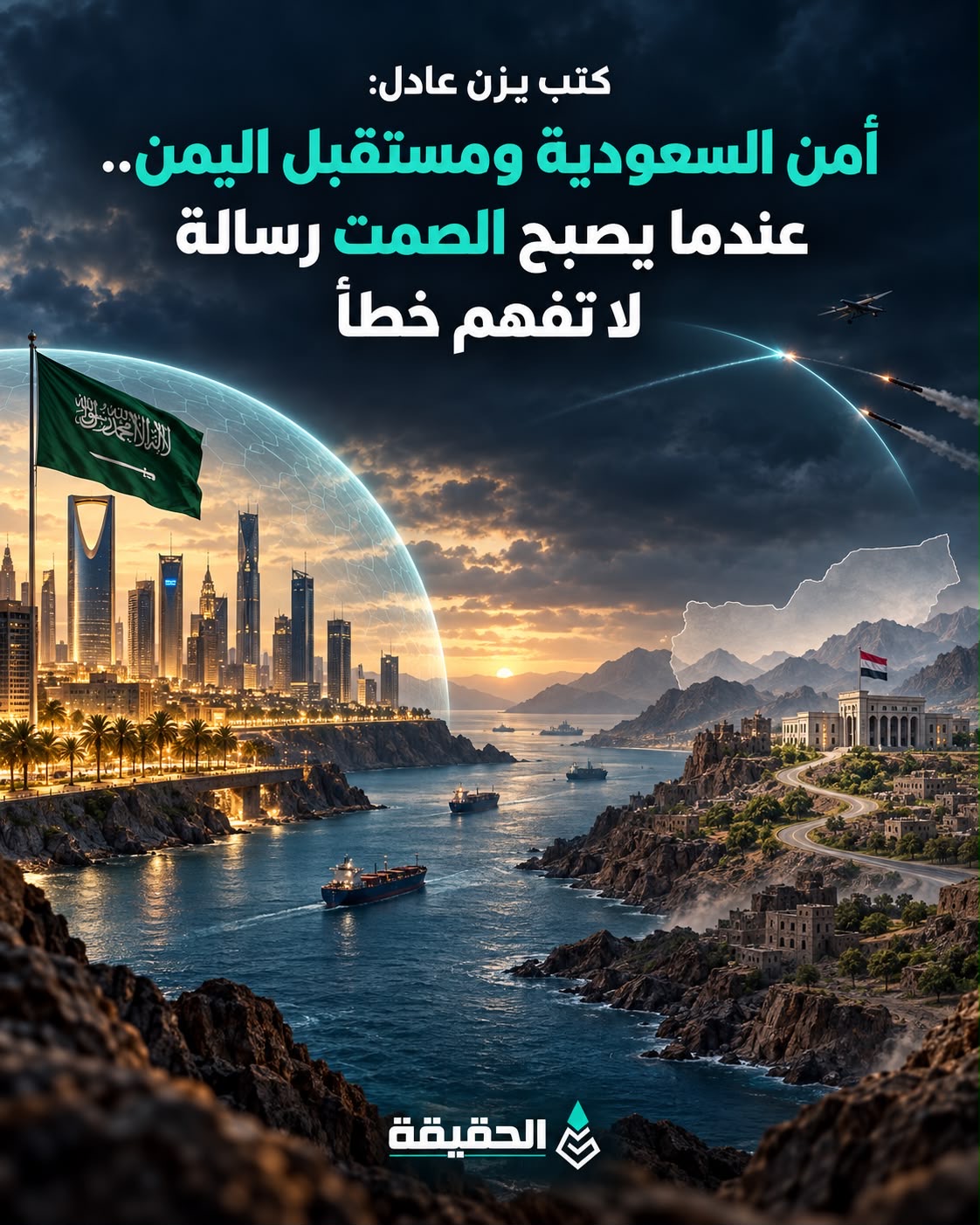 كتب يزن عادل: أمن السعودية ومستقبل اليمن.. عندما يصبح الصمت رسالة لا تفهم خطأ