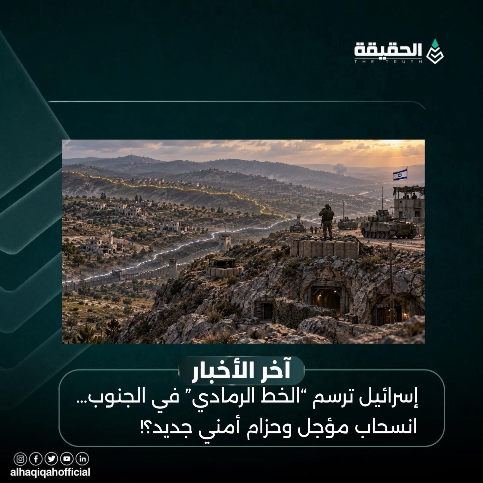 إسرائيل ترسم “الخط الرمادي” في الجنوب… انسحاب مؤجل وحزام أمني جديد؟!