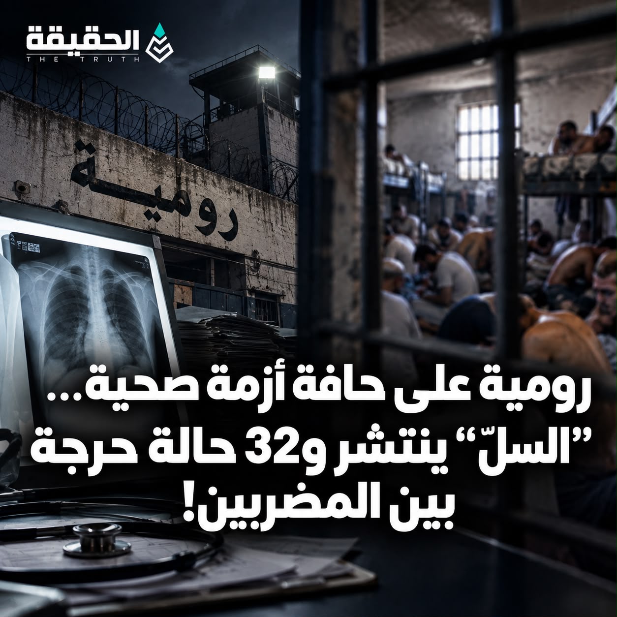 رومية على حافة أزمة صحية… “السلّ” ينتشر و32 حالة حرجة بين المضربين