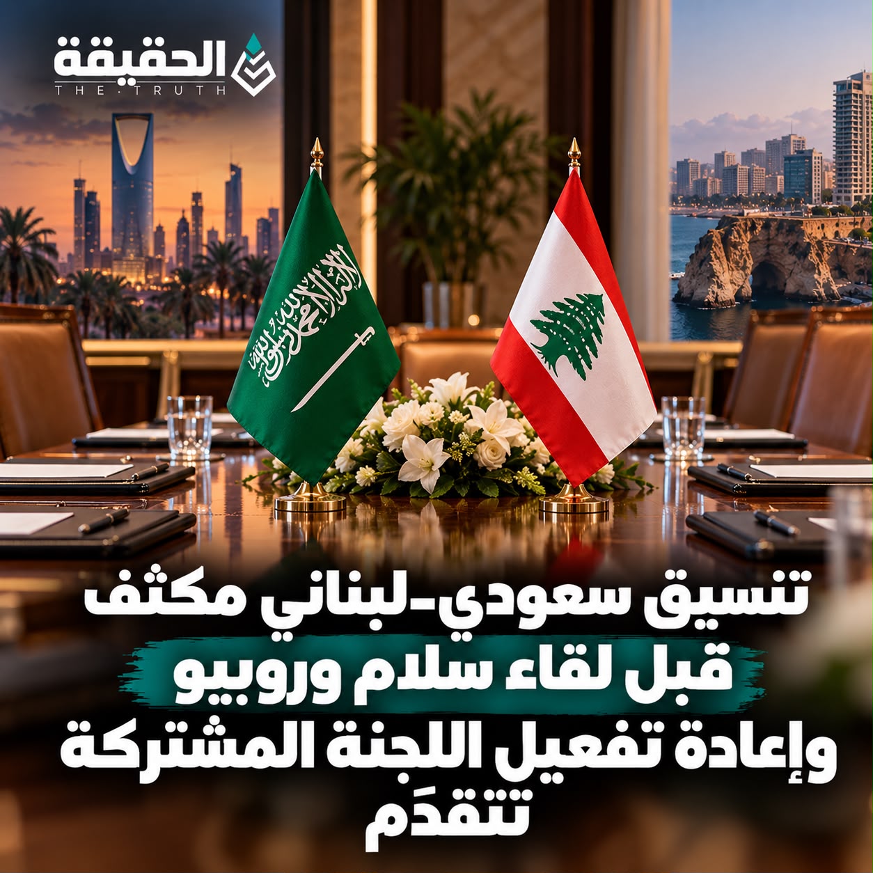 تنسيق سعودي-لبناني مكثف قبل لقاء سلام وروبيو وإعادة تفعيل اللجنة المشتركة تتقدّم