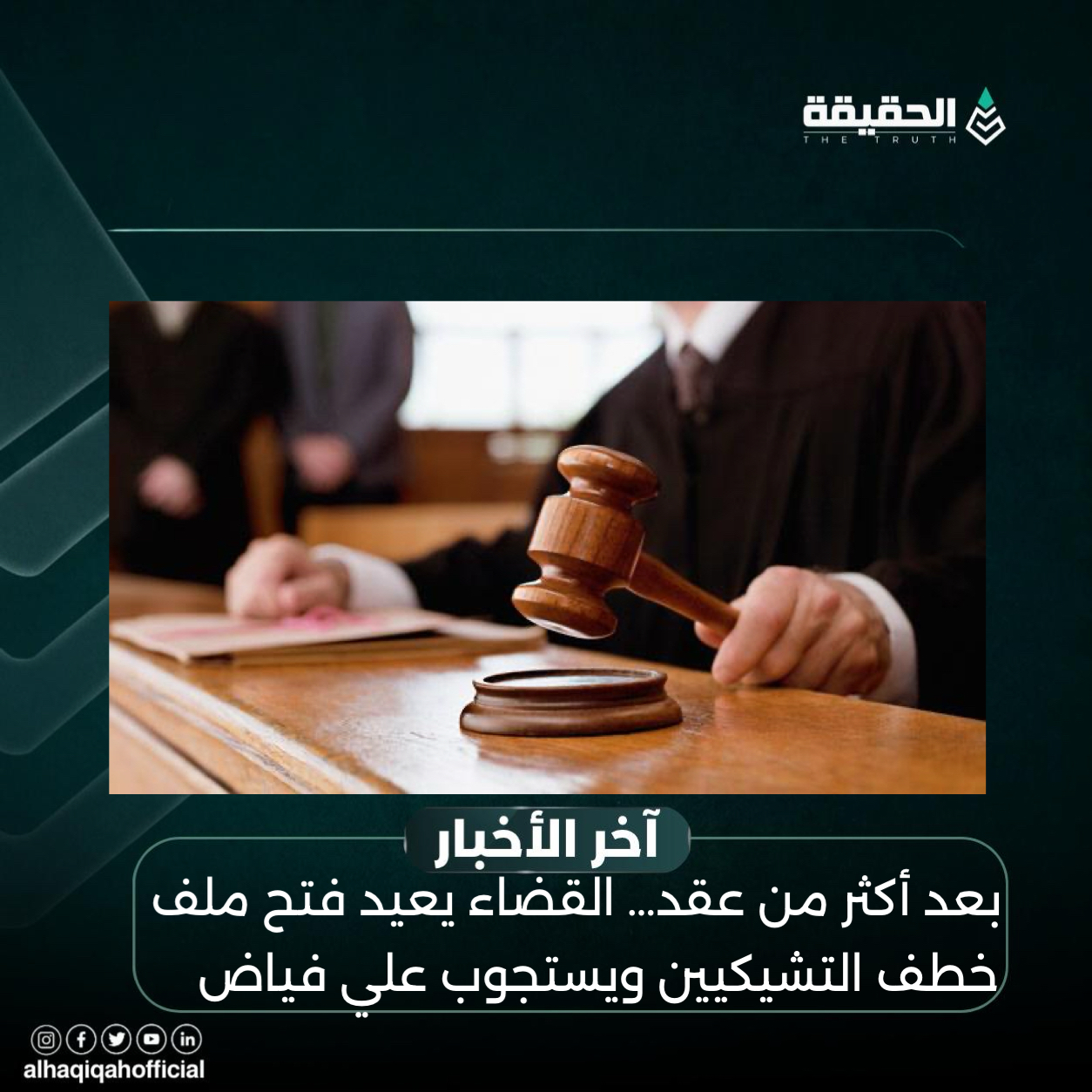 بعد أكثر من عقد… القضاء يعيد فتح ملف خطف التشيكيين ويستجوب علي فياض