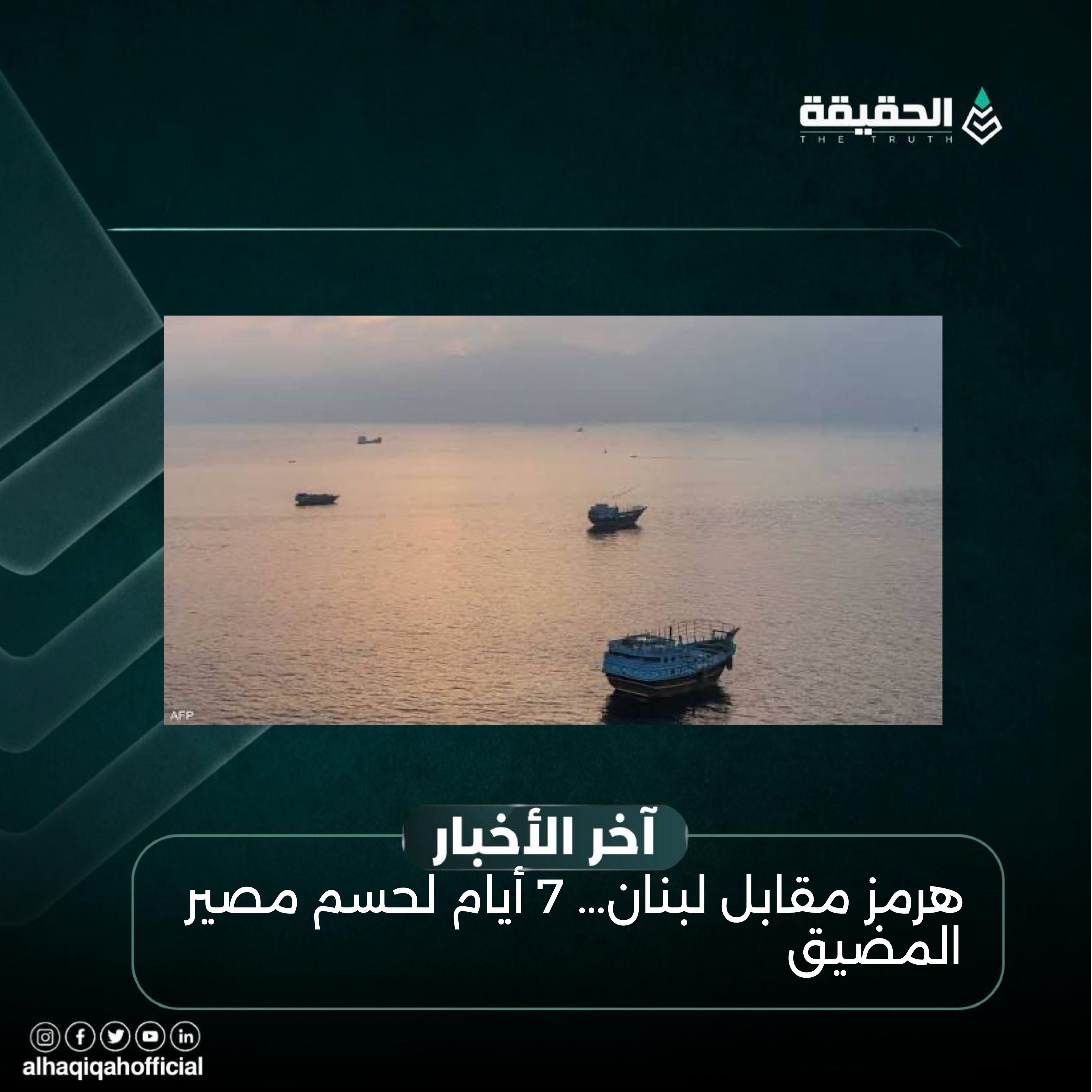 هرمز مقابل لبنان… 7 أيام لحسم مصير المضيق