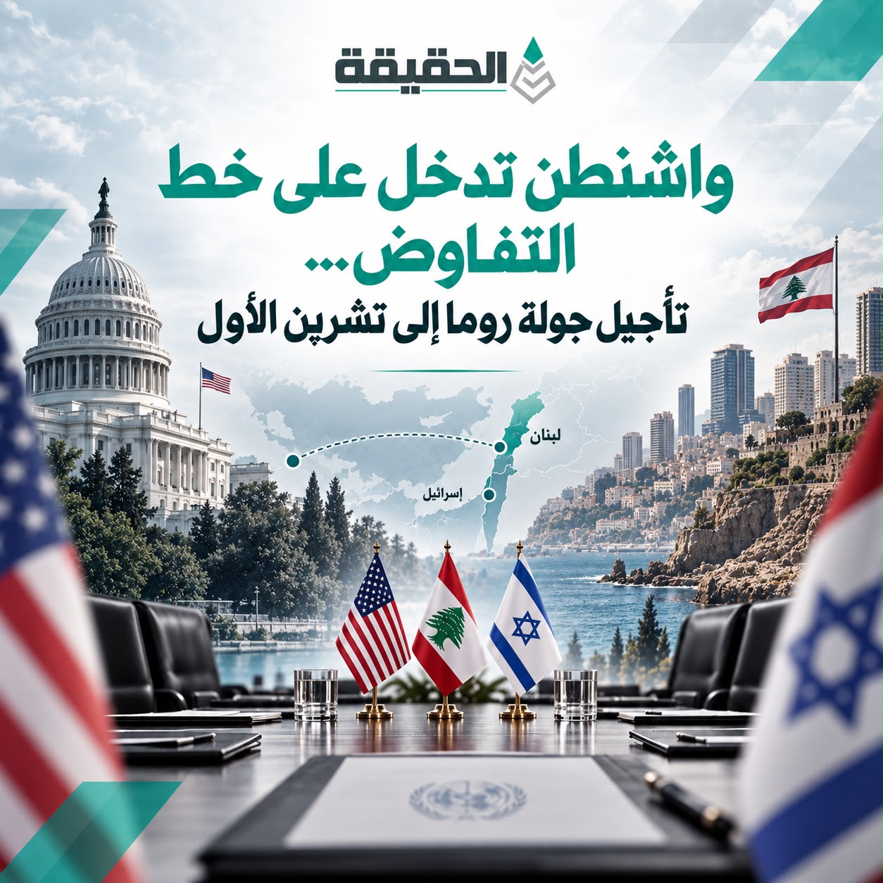 واشنطن تدخل على خط التفاوض… تأجيل جولة روما إلى تشرين الأول