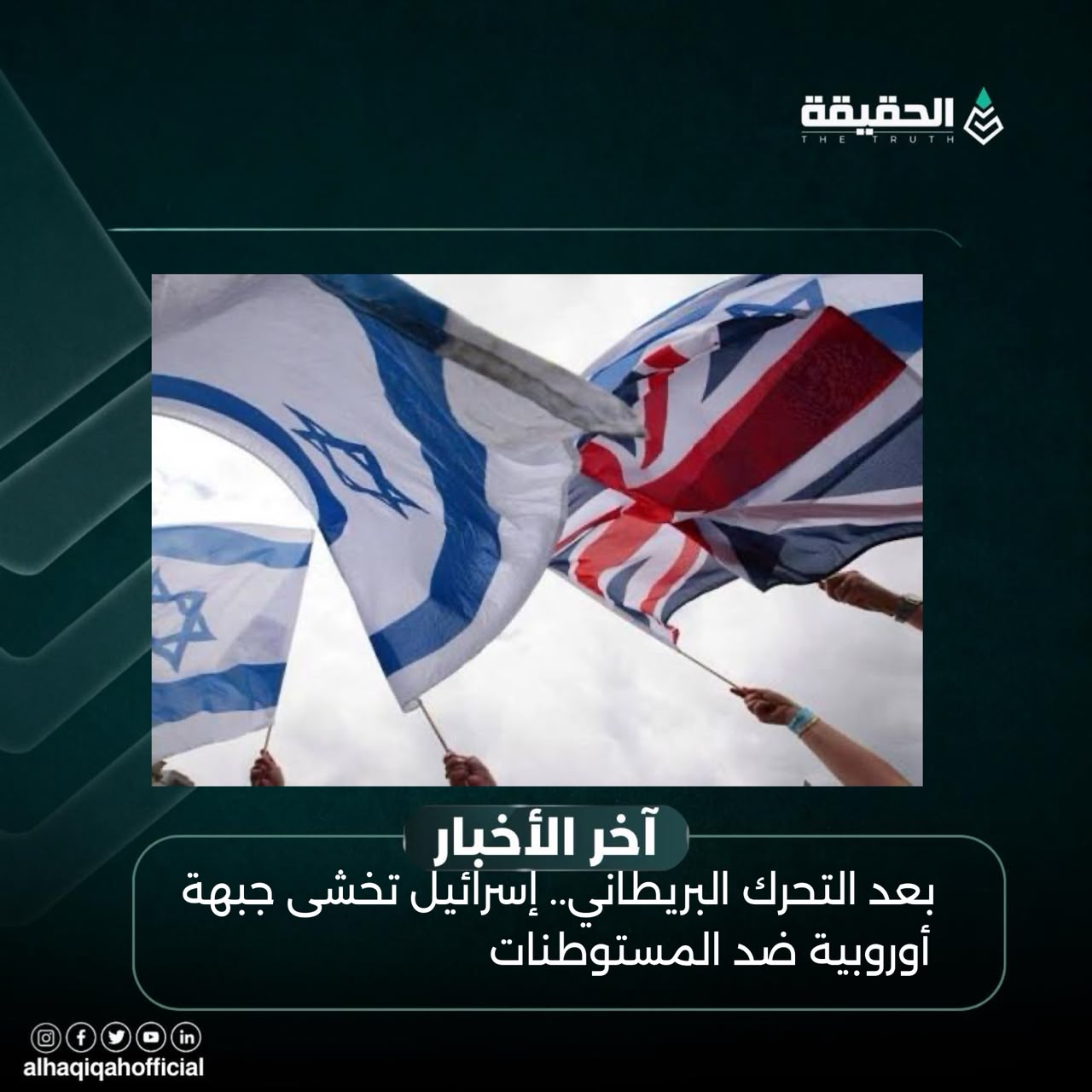 بعد التحرك البريطاني.. إسرائيل تخشى جبهة أوروبية ضد المستوطنات