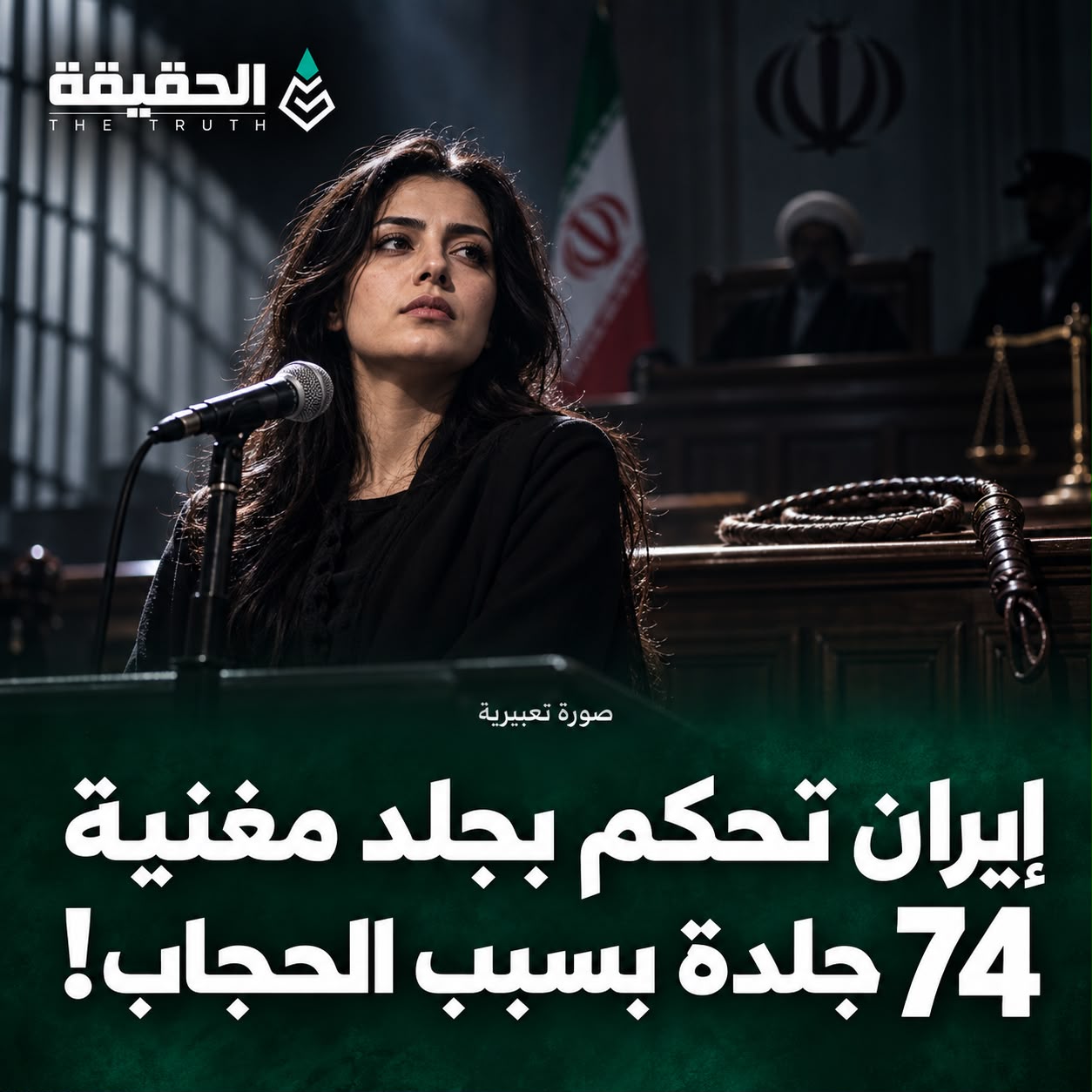 إيران تؤيد جلد مغنية 74 جلدة بسبب الحجاب وحقوقيون يحذّرون من عقوبة لترهيب النساء
