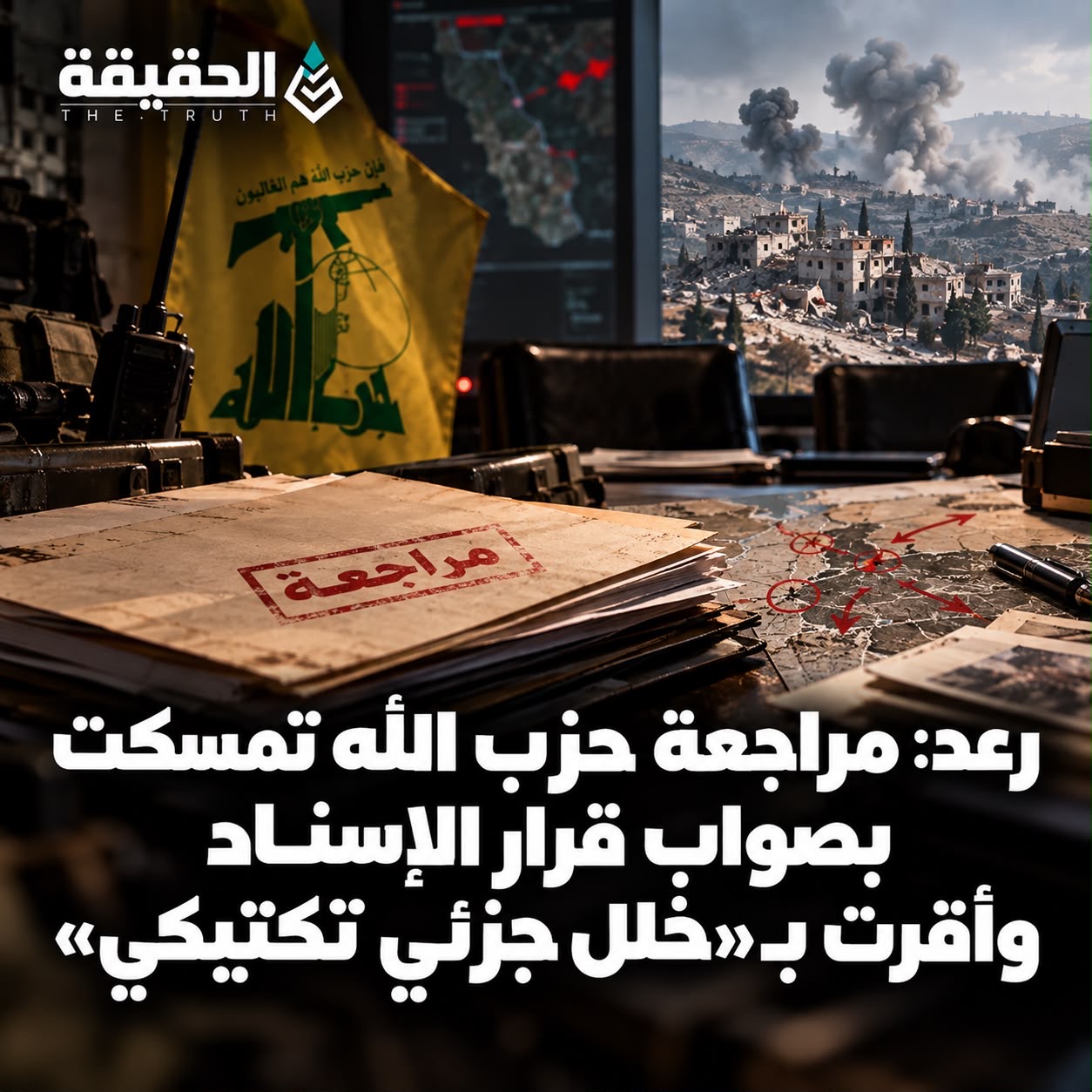 “مراجعة” انتهت بتبرئة القرار… رعد يختصر الكارثة بـ”خلل تكتيكي”