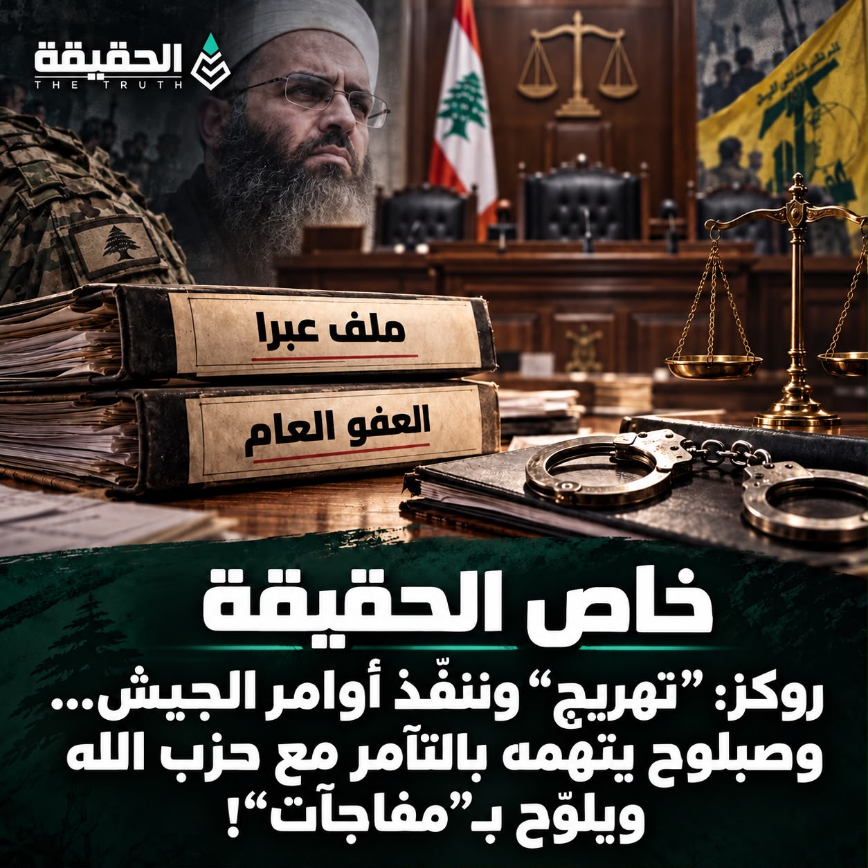 خاص الحقيقة | روكز: “تهريج” وننفّذ أوامر الجيش… و صبلوح يتهمه بالتآمر مع حزب الله ويلوّح بـ”مفاجآت”!