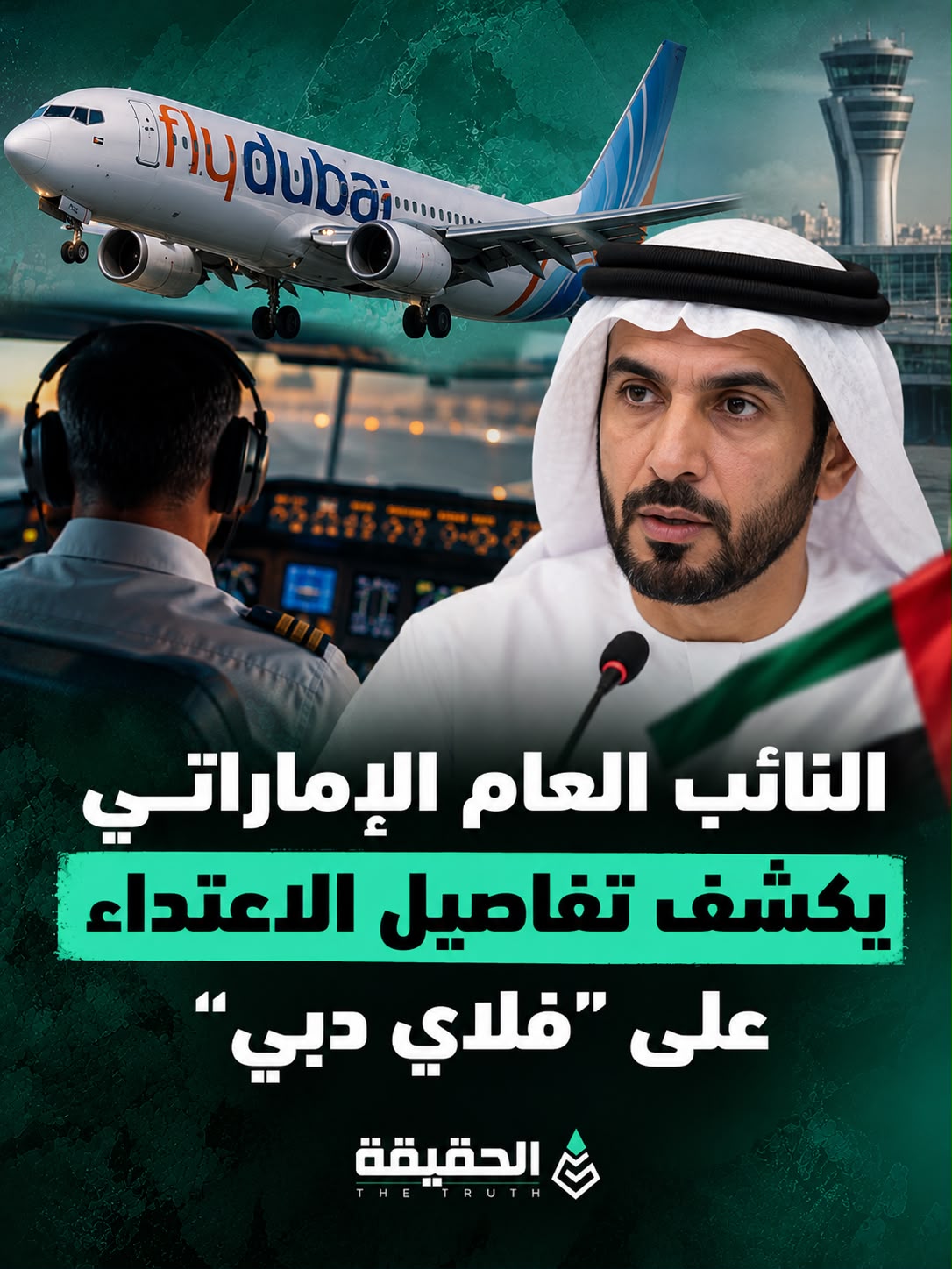 النائب العام الاماراتي يكشف تفاصيل الاعتداء على «فلاي دبي»