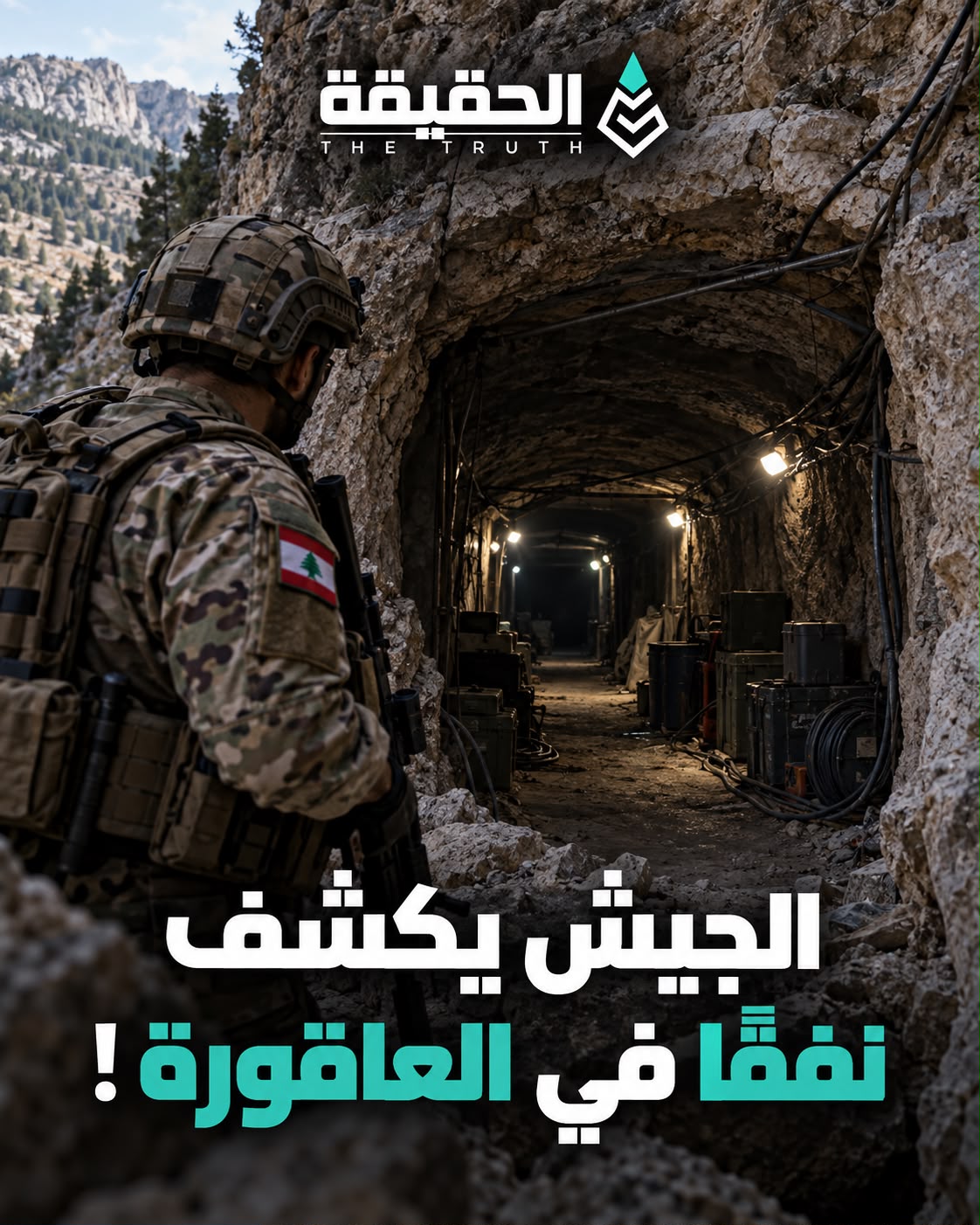 الجيش يكشف نفقًا في العاقورة!