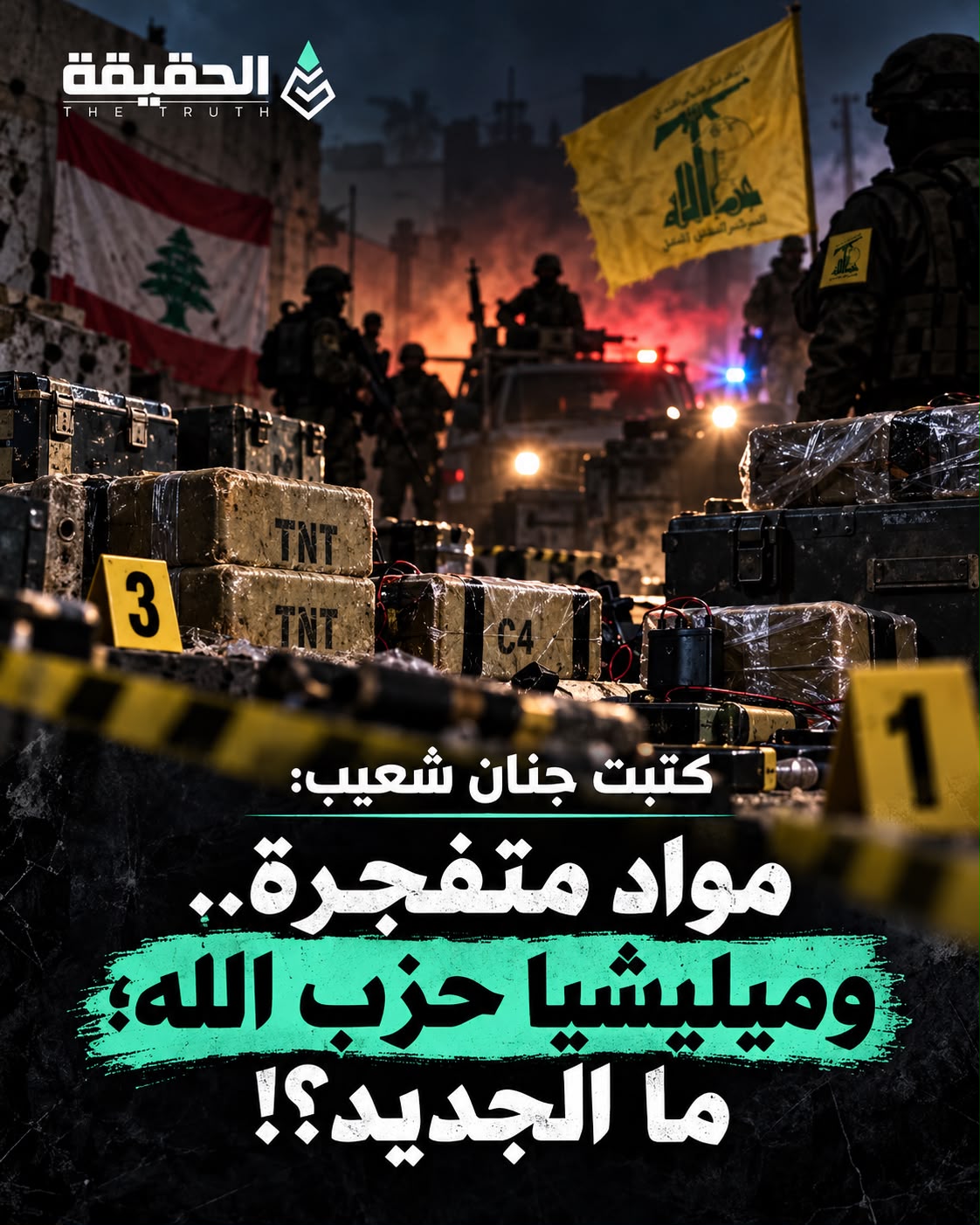 كتبت جنان شعيب: مواد متفجرة.. وميليشيا حزب الله؛ ما الجديد؟!