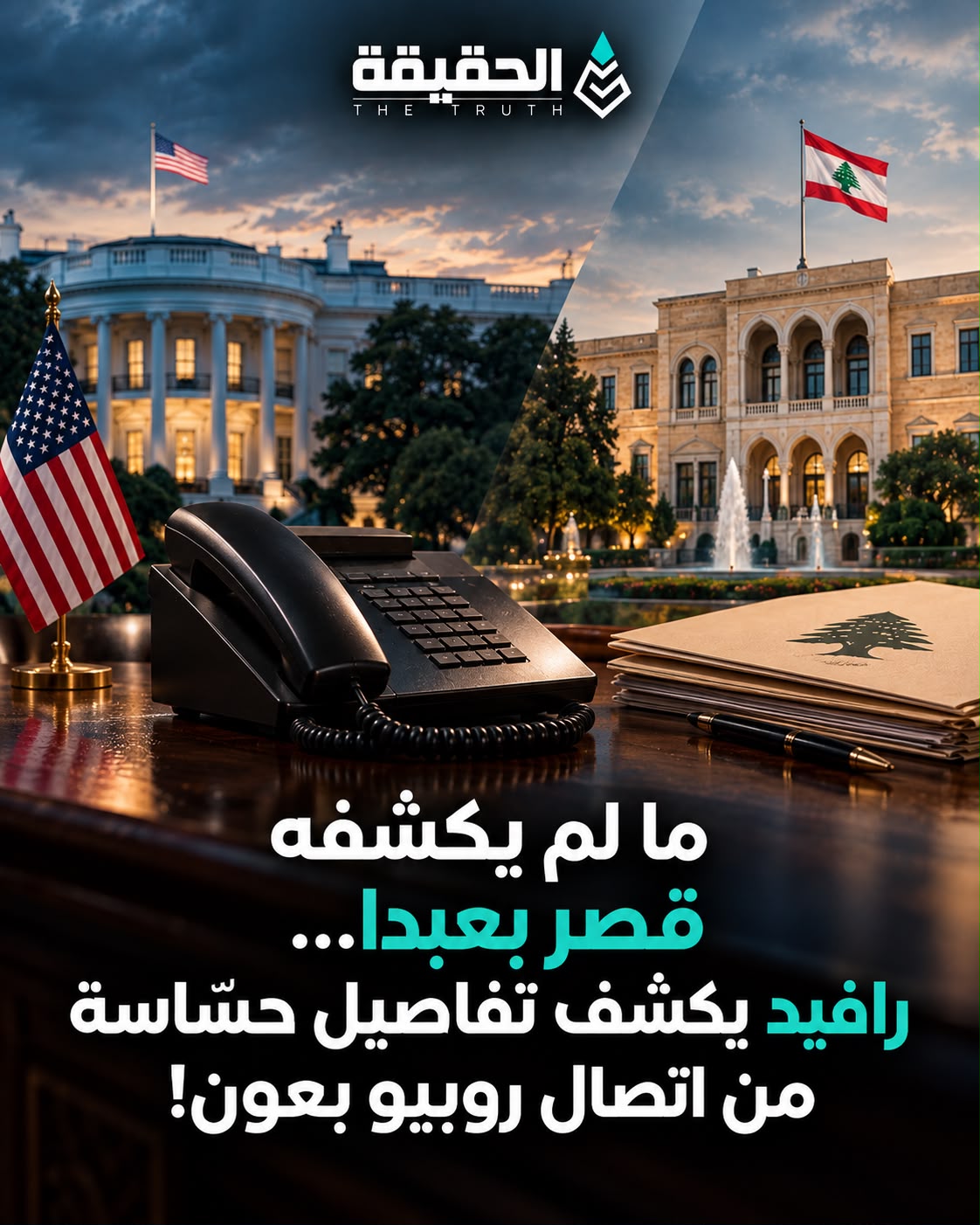 ما لم يكشفه قصر بعبدا… رافيد يكشف تفاصيل حسّاسة من اتصال روبيو بعون