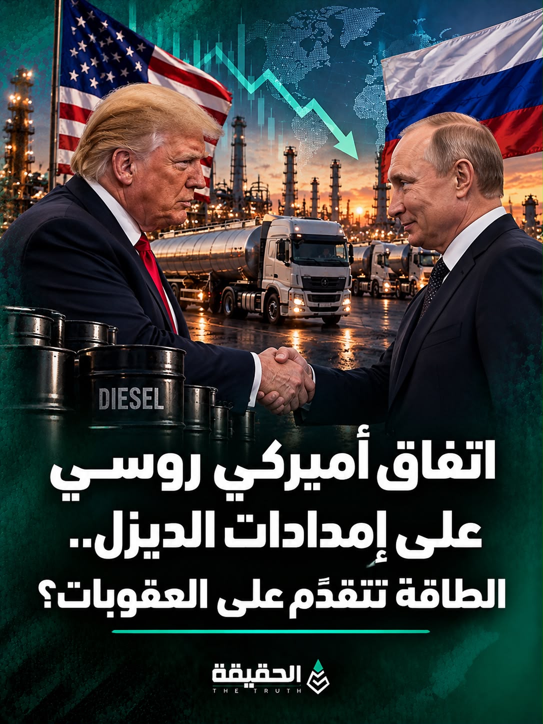 اتفاق أميركي روسي على إمدادات الديزل.. الطاقة تتقدّم على العقوبات؟