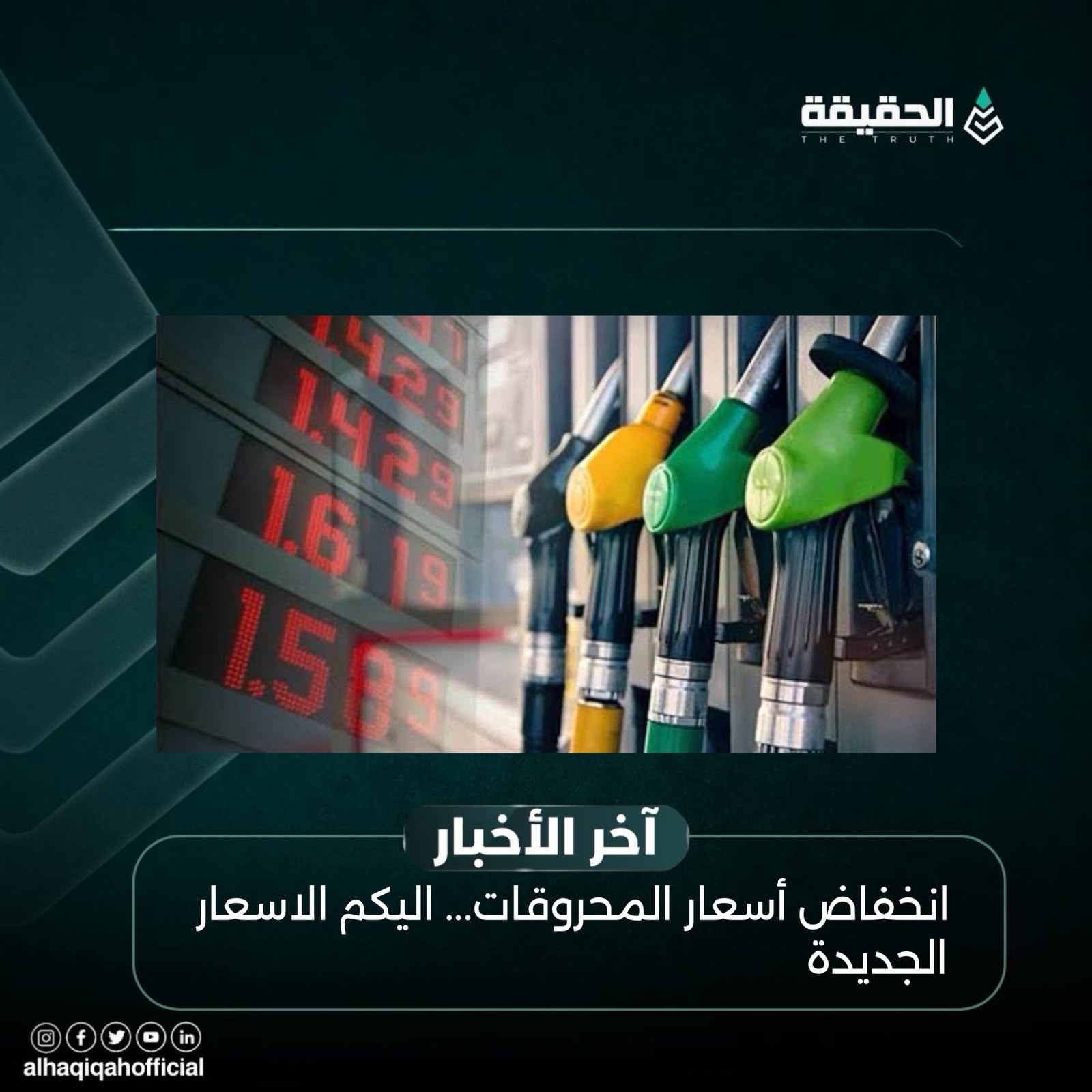 انخفاض أسعار المحروقات... اليكم الاسعار الجديدة